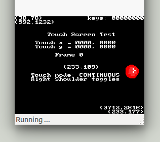 Captura del programa touch\_test.